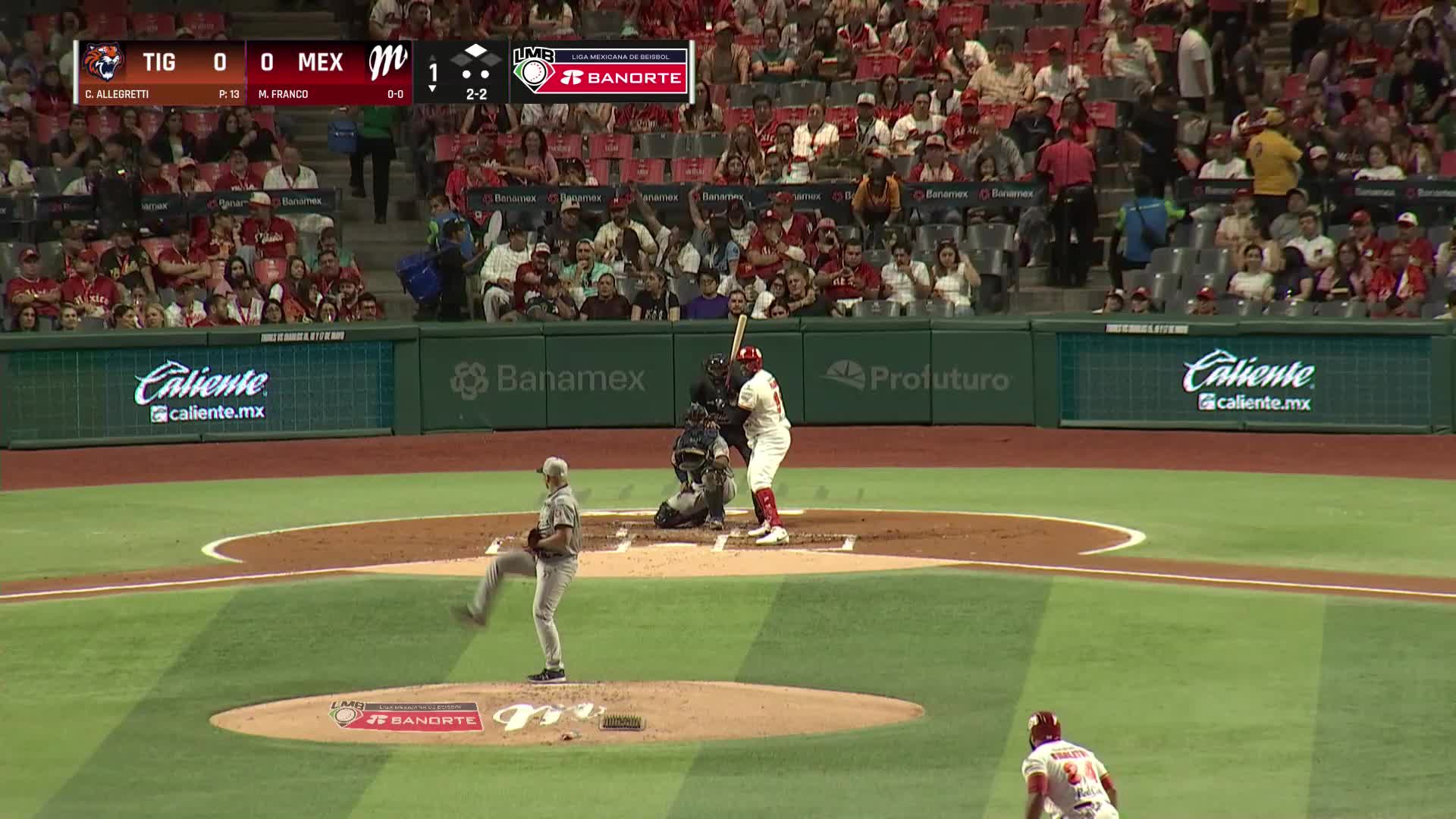 Maikel Franco batea jonrón (7)  Vs Tigres