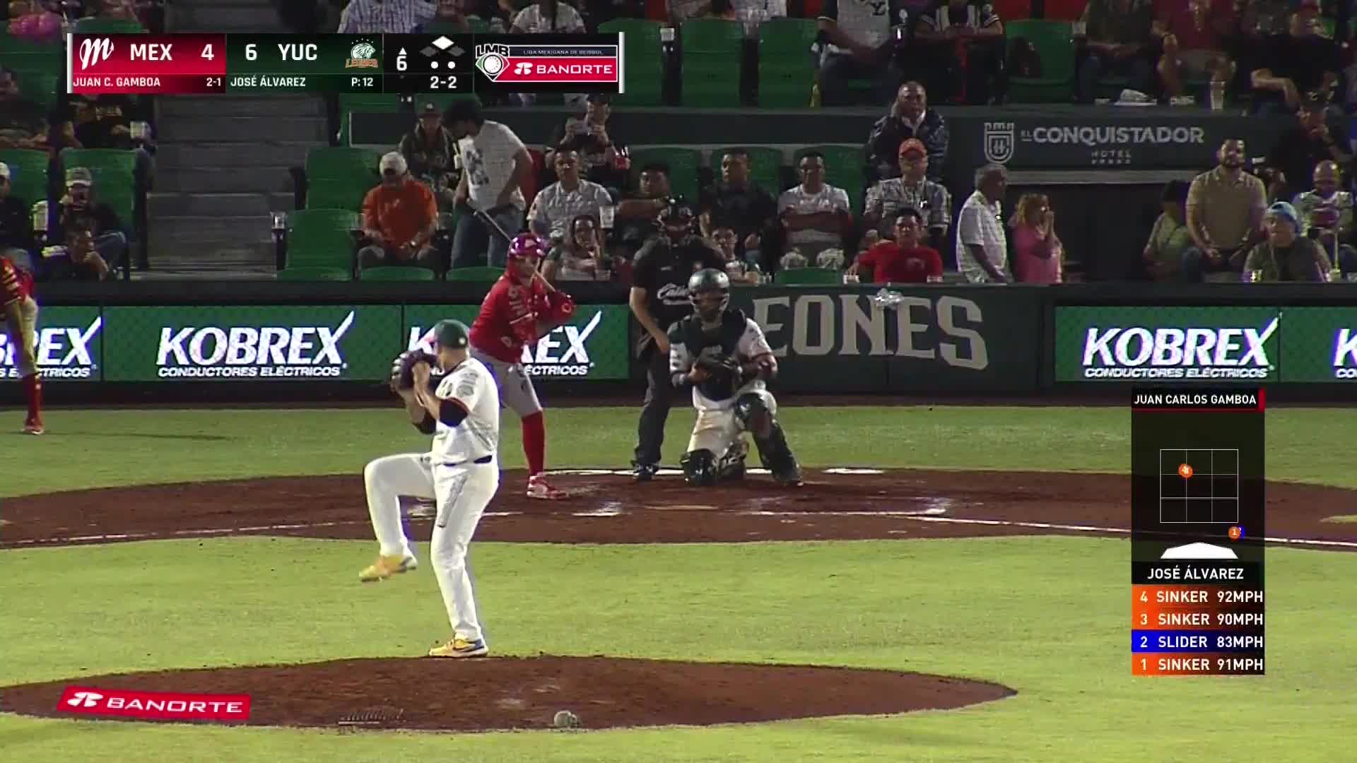Gamboa RBI  Vs Leones Juego 2