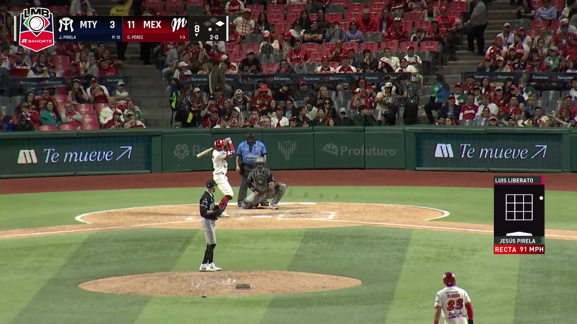 Doblete productor Liberato Vs Sultanes Juego 2