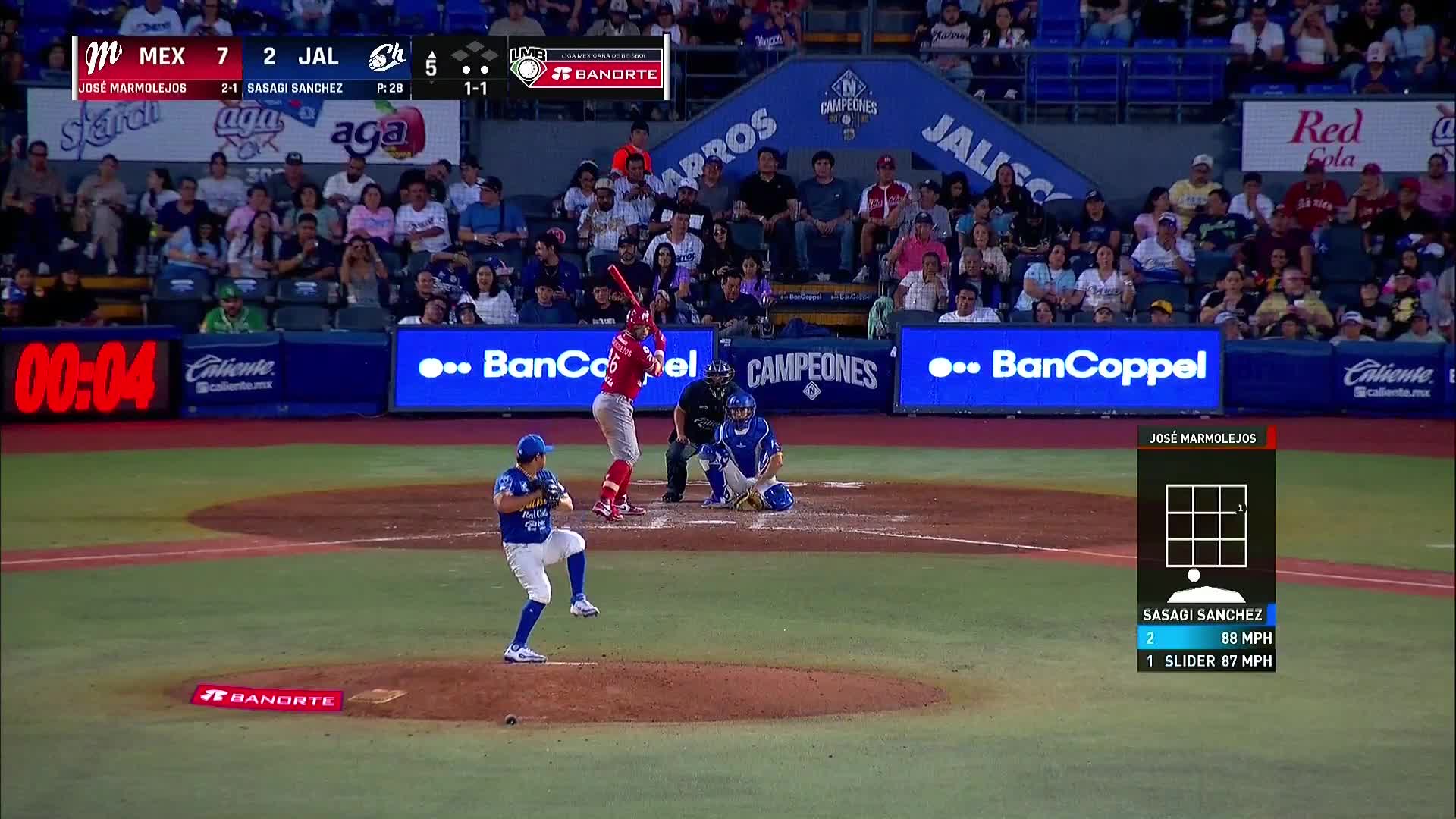 HR Marmolejos VS Jalisco  Juego 2