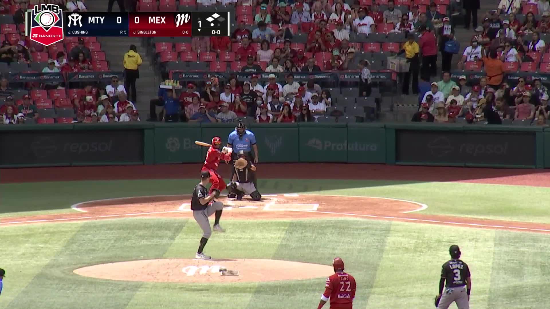 HR 1 Singleton Vs Sultanes Juego 3