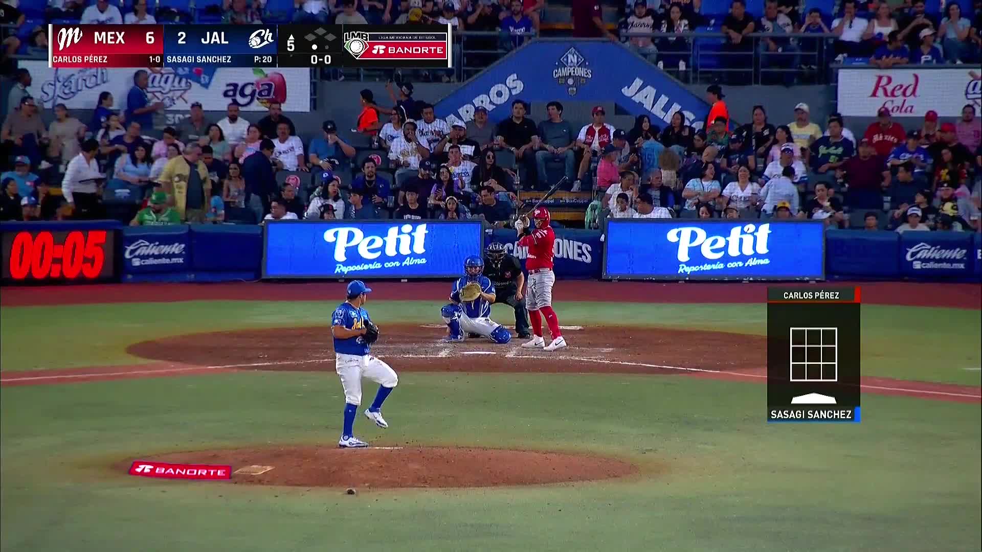 HR Pérez VS Jalisco Juego 2