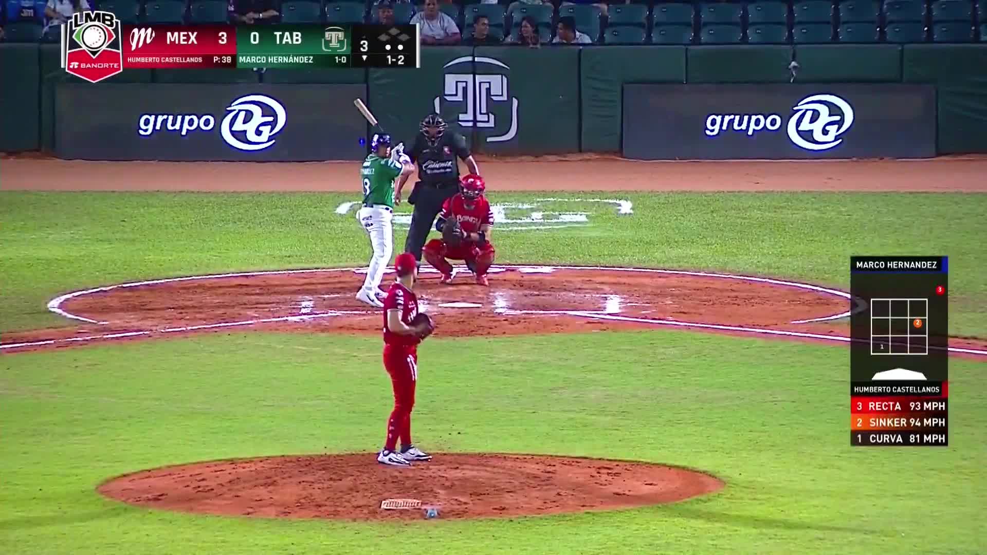 Ponche Castellanos en Tabasco Juego 2
