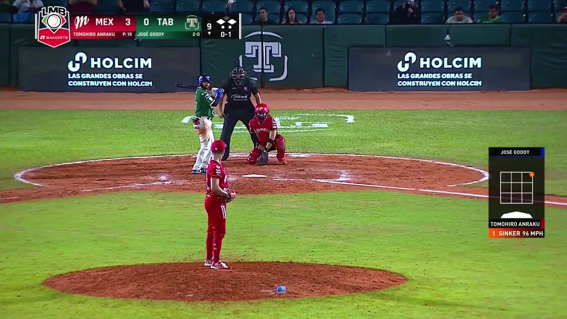 SV Anraku en Olmecas Juego 2