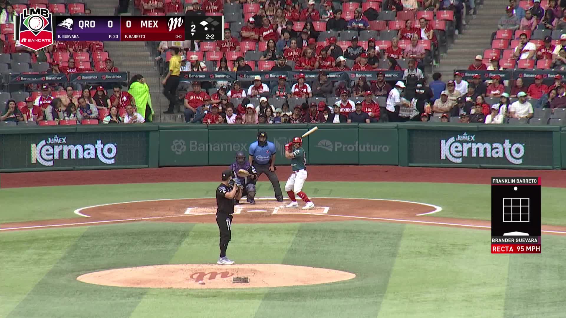 Barreto Vs Conspiradores RBI Juego 2