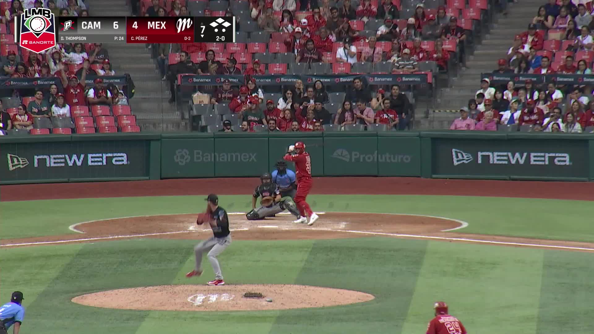 Carlos Pérez Walk off vs Piratas Juego 3