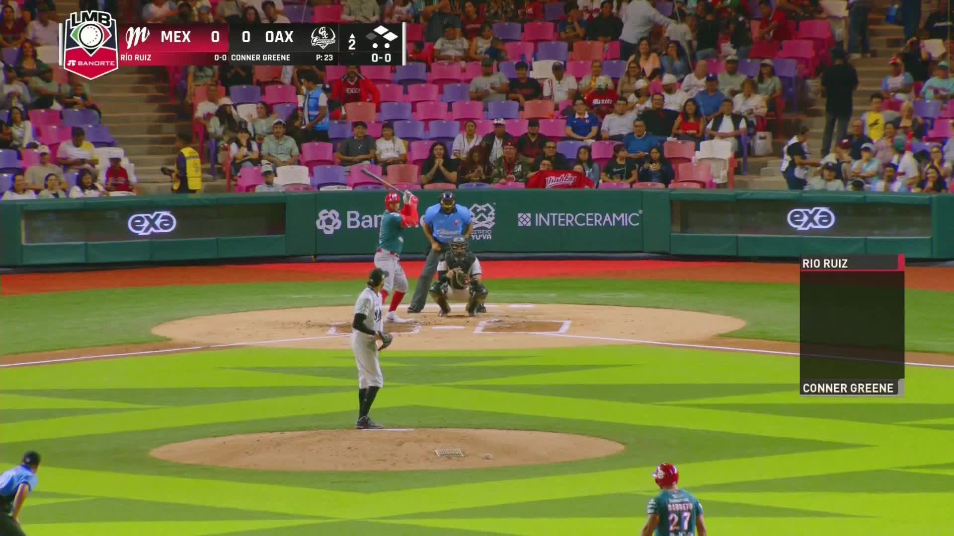 RBI Ruiz en Oaxca Juego 2