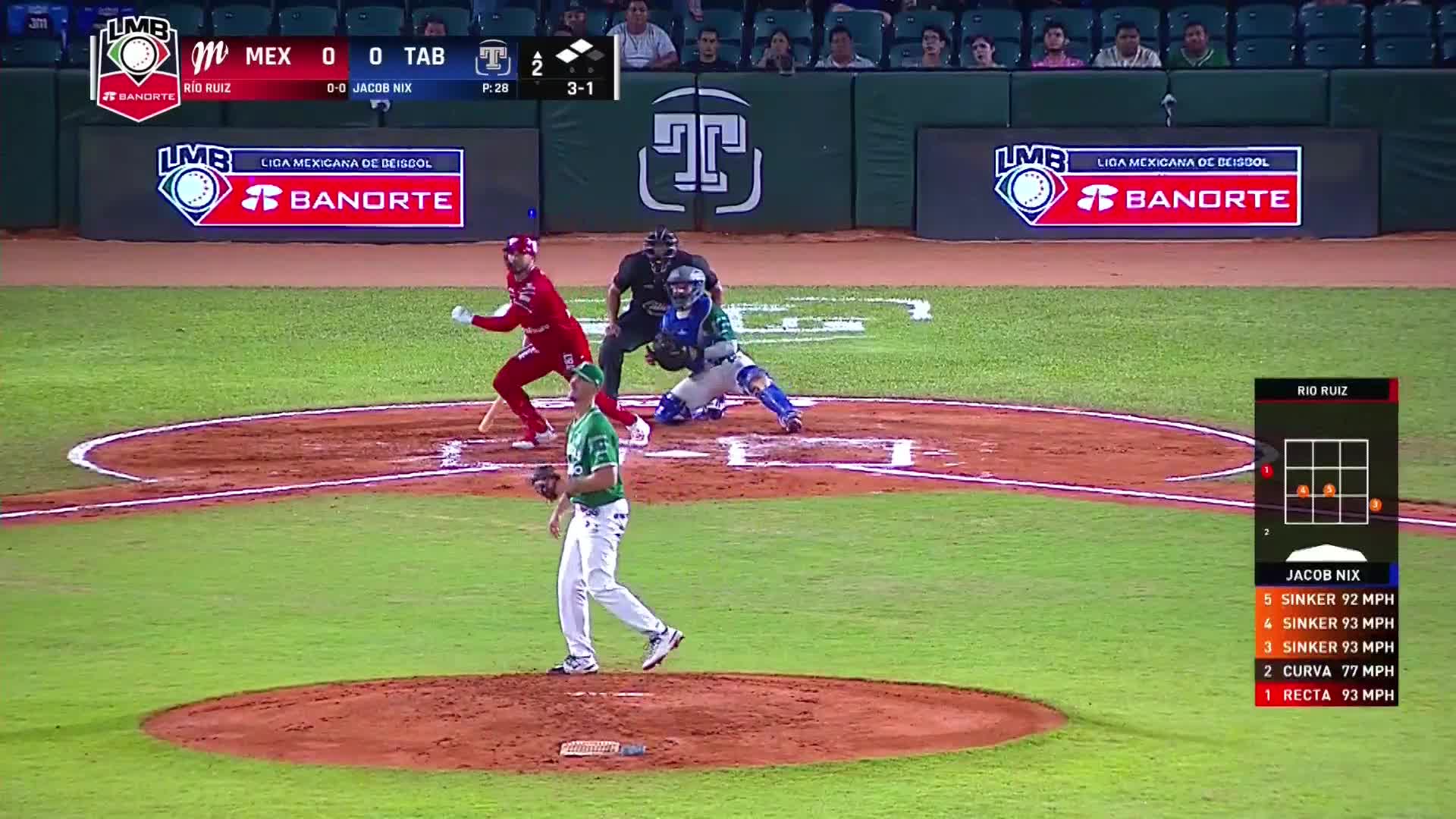 Rio RBI vs Olmecas Juego 2