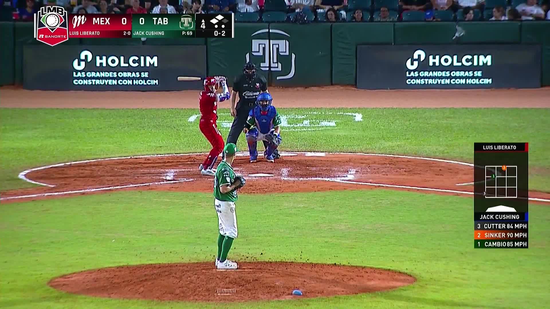 Liberato RBI en Tabasco juego 3