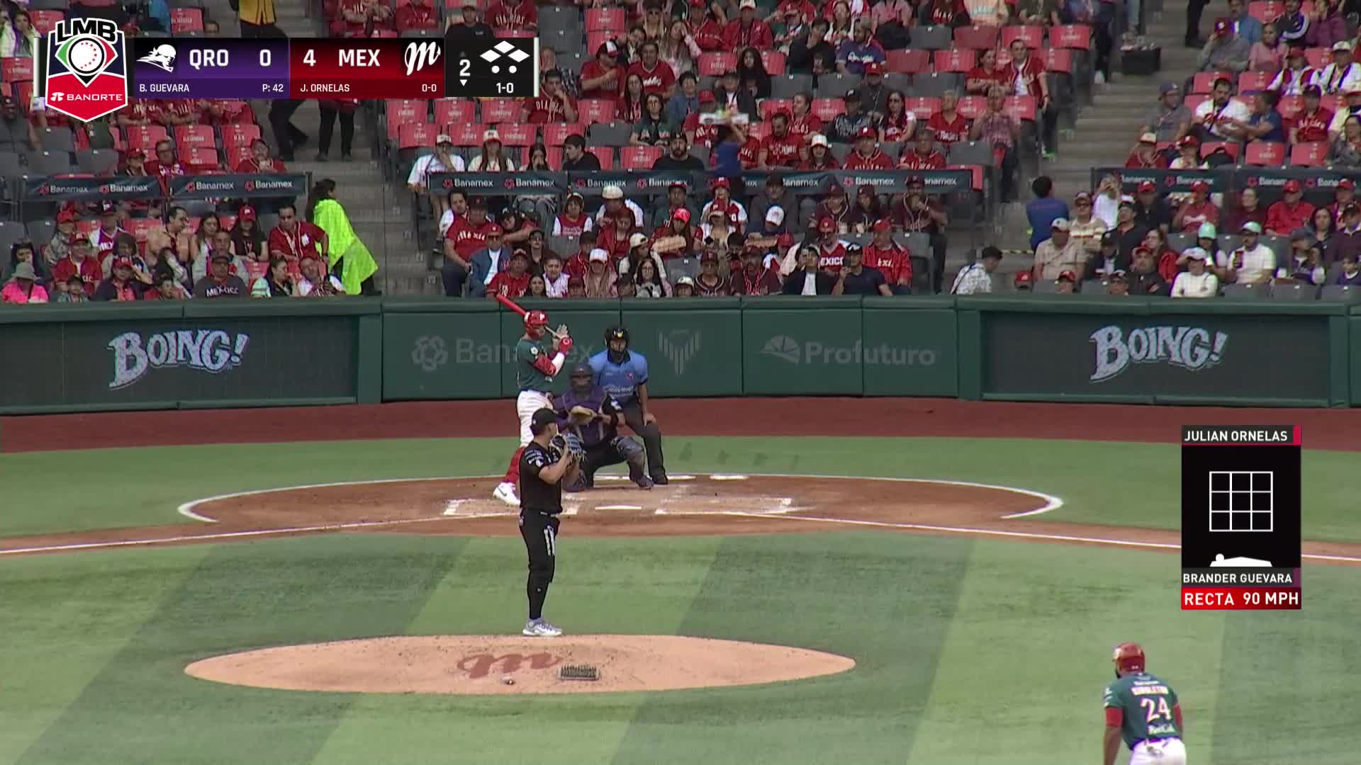 Ornelas RBI Vs Conspiradores Juego 2