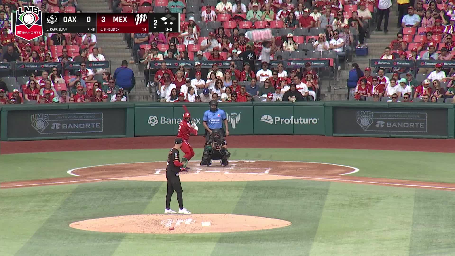 HR Singleton Vs Guerreros Juego 6